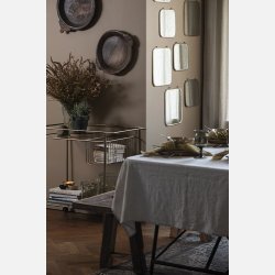 BLOMST/STILK, brunlige nuancer