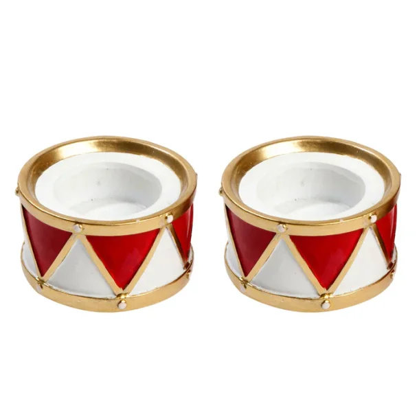 Fyrfadslysestage Tromme 2/boks