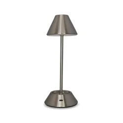 Bord lampe (usb) ,krom