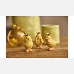 Kylling med krone 3 stk.