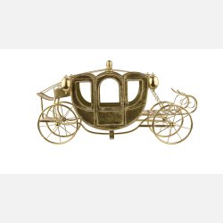 La Vida  Karet 39x72 cm Antik/Golden Metal