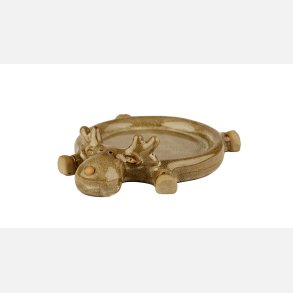 La vida Fad rensdyr4x15 cm Gr�n/Brun Keramik
