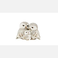 La Vida, Uglefamilie, 8x11 cm Gr� Poly