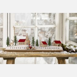 La Vida, Kalender med kirke 1-24. 40 cm