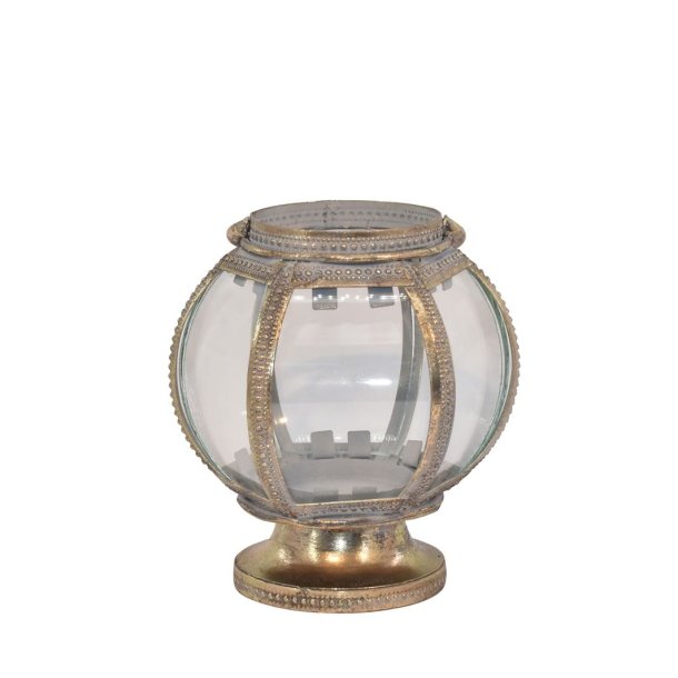 La Vida, Lanterne Ball 16x15 cm Antik Guld