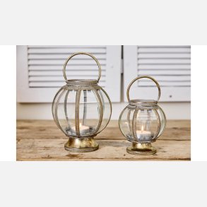La Vida, Lanterne Ball 23x18 cm Antik Guld