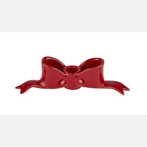 2have,  Lysestage Sl�jfe 6x23 cm R�d Keramik