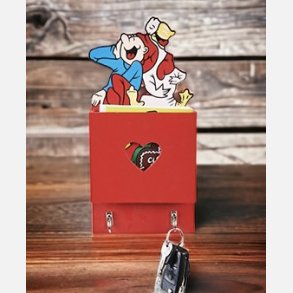 Bramming trske, med hjerte + knagex2