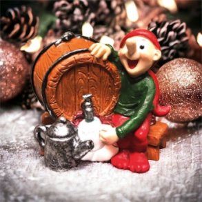 Bramming figur med vintnde