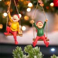 1 stor Bramming nisse i gynge