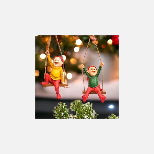 1 stor Bramming nisse i gynge