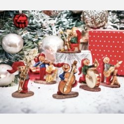 1 stk nisse - Bramming nisse orkester, 