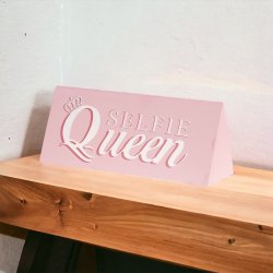 Girlpower skilt,lyserd