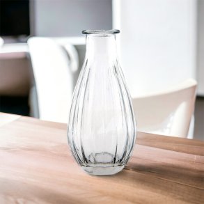 Glasvase, klar 