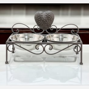 Hund/katte skl, hjerte