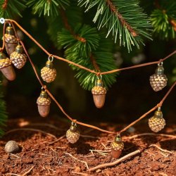 Guirlande kogler, brun