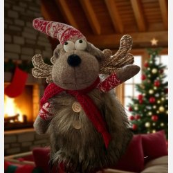 Lolle - julefigur Rd