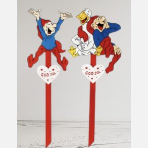 Bramming tr�nisse, p� pind med �GOD JUL