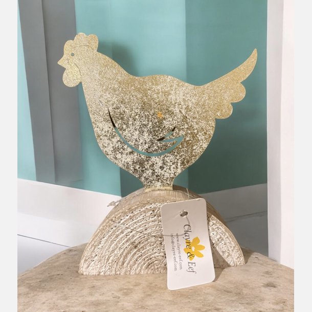 Metalh�ne p� tr�fod