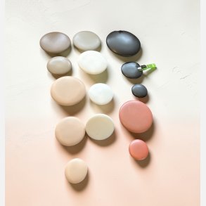 Knage af keramik, rund