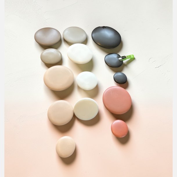 Knage af keramik, rund