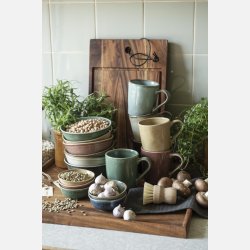 Skrebrt m/rille i kanten m/ldersnor olieret akacietr