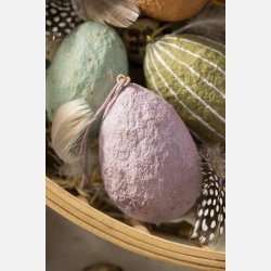 Pskeg 5 ass farver t/ophng m/hvide striber