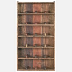 Vghylde m/6 opdelte hylder 24 rum UNIKA