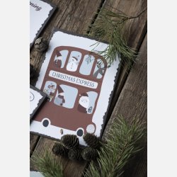 Metalskilt Christmas Express