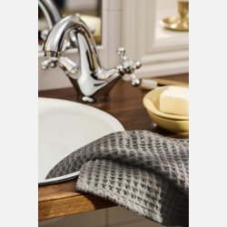 Klud Liseleje m/vaffelmnster mrk gr