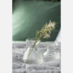 Blomst lille hvide/grnne nuancer