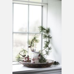 Juletrspynt julemand lille hndmalet 