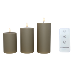 3 S�T UDEND�RS lys, sand store