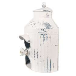 Clayre&Eef, fuglehus i metal til oph�ng, creme