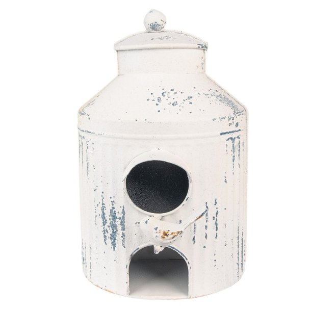 Clayre&Eef, fuglehus i metal til oph�ng, creme