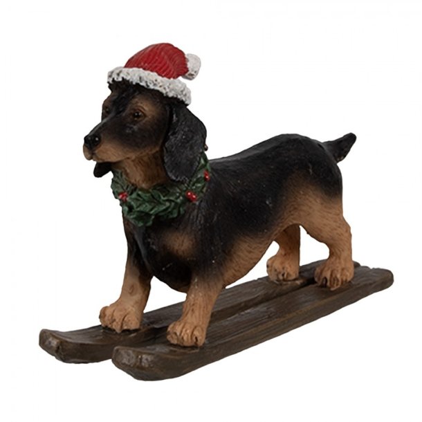 Gravhund p ski