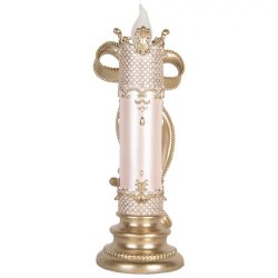 Julelys med LED, lyserd stor