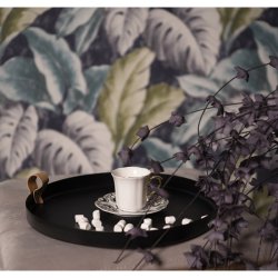 Kop med underkop, 95 ml 