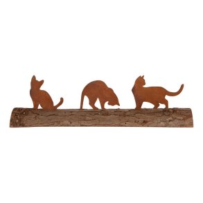 Clayre&eff, rust katte p� tr�stamme
