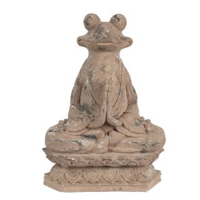 Clayre&Eff, fr� i brun polyresin