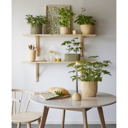 PASCAL Potte/vase gul