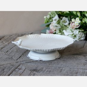 Chic Antique, fuglebad p� fod, creme
