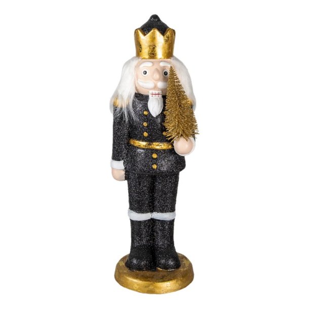Clayree&Eff, N�ddekn�kker mtr� og krone, sort, 50cm