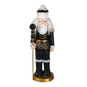 Clayre&Eff, N�ddekn�kker sort m. kage p� hovedet, 50 cm