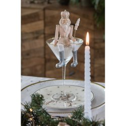 Clayre&Eff, n�ddekn�kker, siddende/2, lyser�d