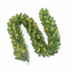 Holmen, granranke med LEDlys