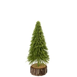 Juletr� p� tr�fod gr�n