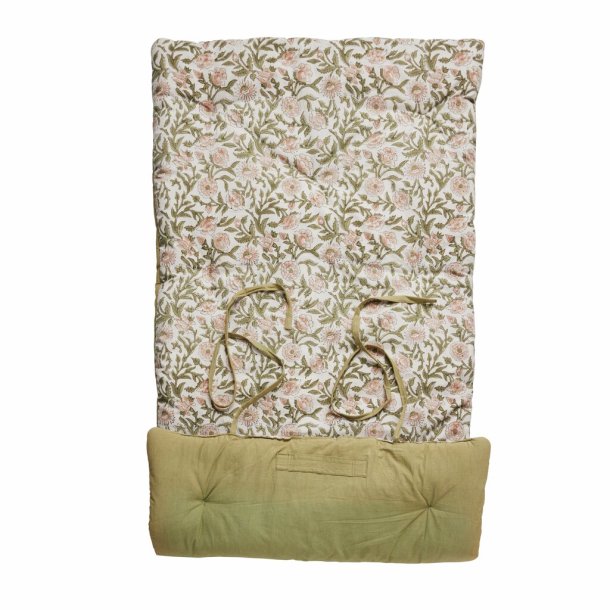 Lene Bjerre, Ivy madras 180X cm, Sage green/Rose