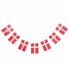 Guirlande Danmark m/7 flag 