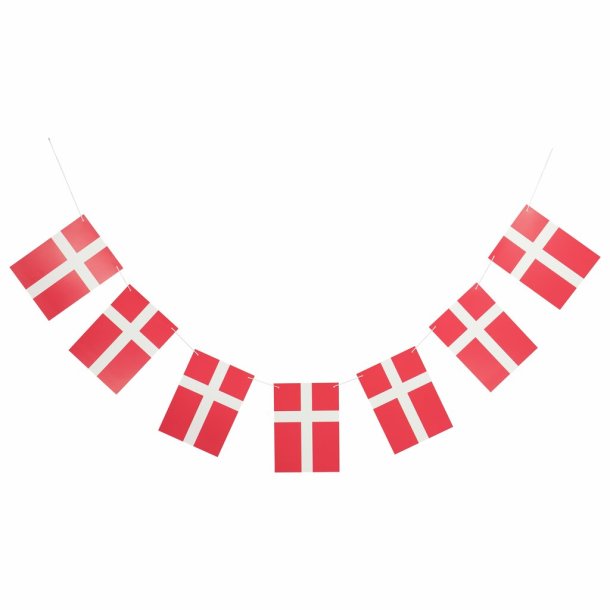 Guirlande Danmark m/7 flag 